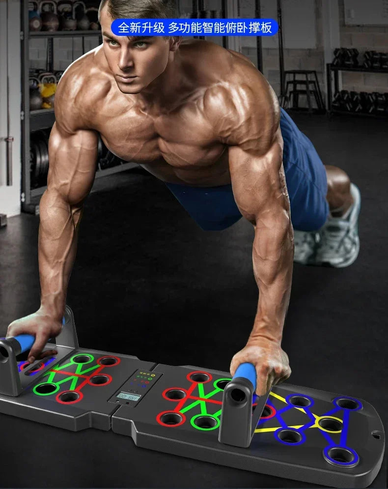 push-up training board Fitness equipment Men's chest and abdominal muscle training equipment Arm strength t