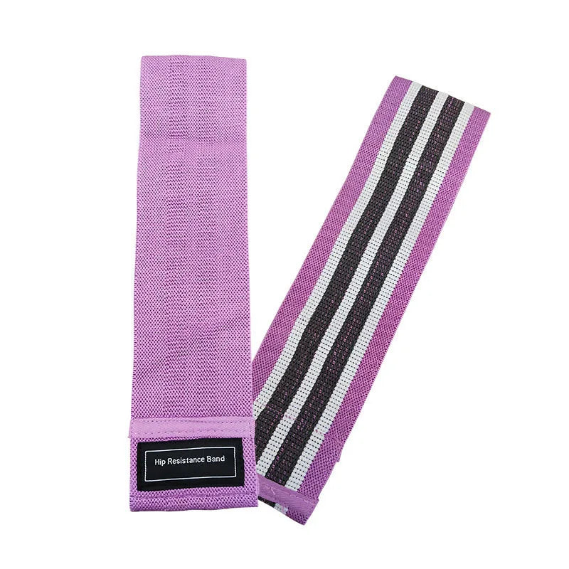 Fabric Resistance Booty Bands for Glutes, Legs & Yoga | Non-Slip Hip Workout Bands
