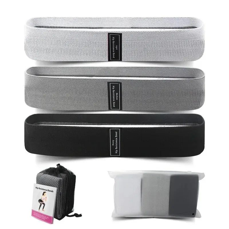 Premium Fabric Resistance Bands | Non-Slip Booty Bands for Glute, Pilates & Home Workouts