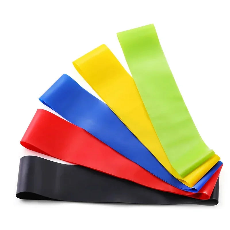 1/2/3/4/5pcs Resistance Bands.Elastic Band Stretch Bands For Working Out Women Or Men Exercise Bands Set For Yoga Pilates