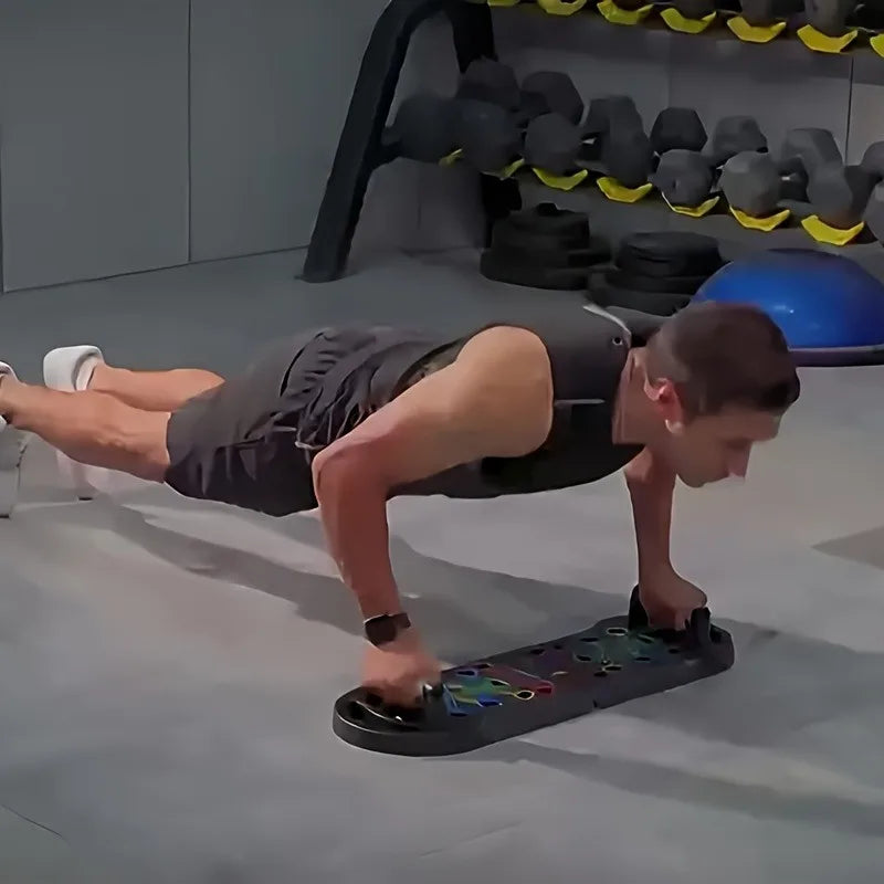 Multifunctional Push-Up Board - Ergonomic, Non-Electric PP,Comfortable, Ideal for Fitness Enthusiasts, Home or Gym Exercise
