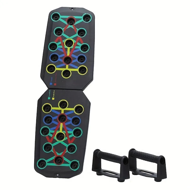 Multifunctional Push-Up Board - Ergonomic, Non-Electric PP,Comfortable, Ideal for Fitness Enthusiasts, Home or Gym Exercise