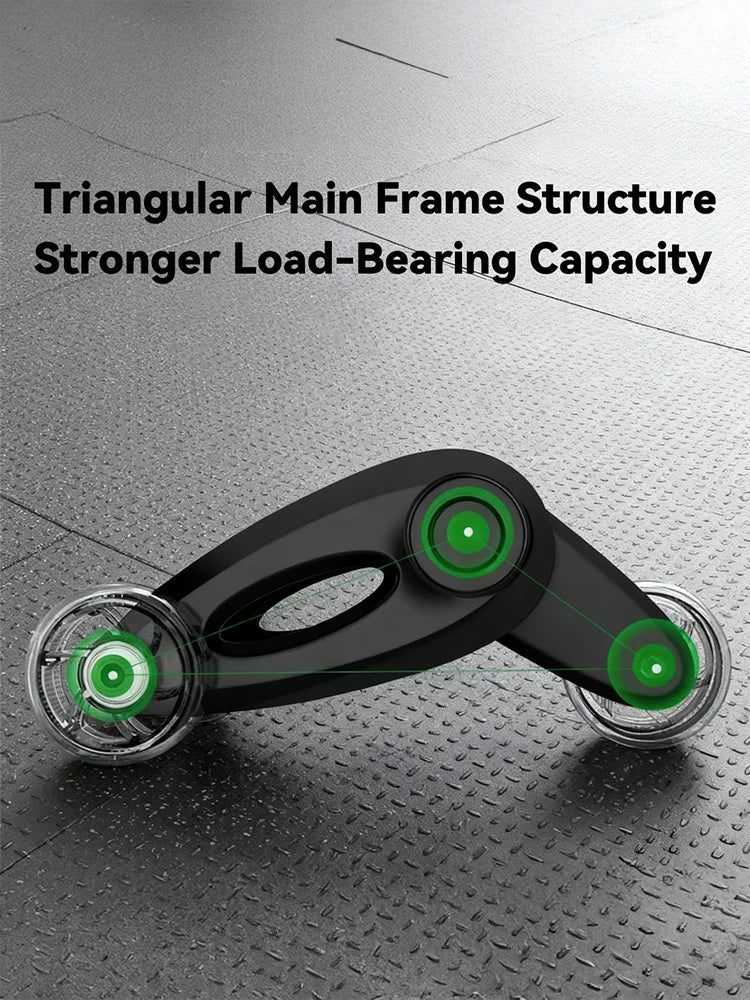 Ab Roller for Abs Workout 4 Wheel AB Wheel Roller Workout System Home Gym Workout Exercise Equipment Abdomen Muscle Training