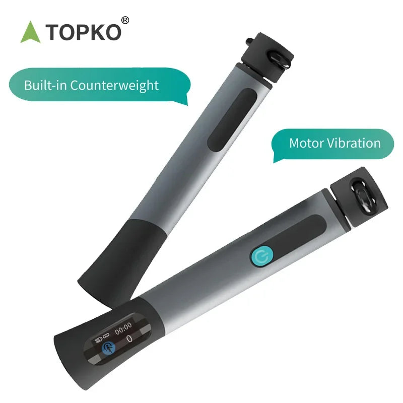 TOPKO Smart Jump Rope High Quality Exercise Skipping Rope Improve Strength Building Muscle Fitness Skipping Rope