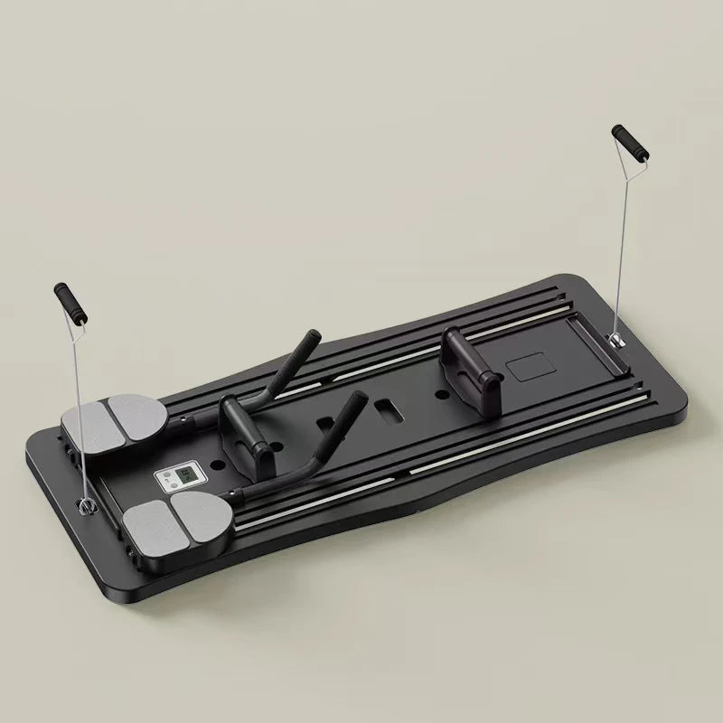 Multifunctional Abdominal Board Home Fitness Equipment Timer Push-up Handles Resistance Band Multifunctional Exercise Equipment