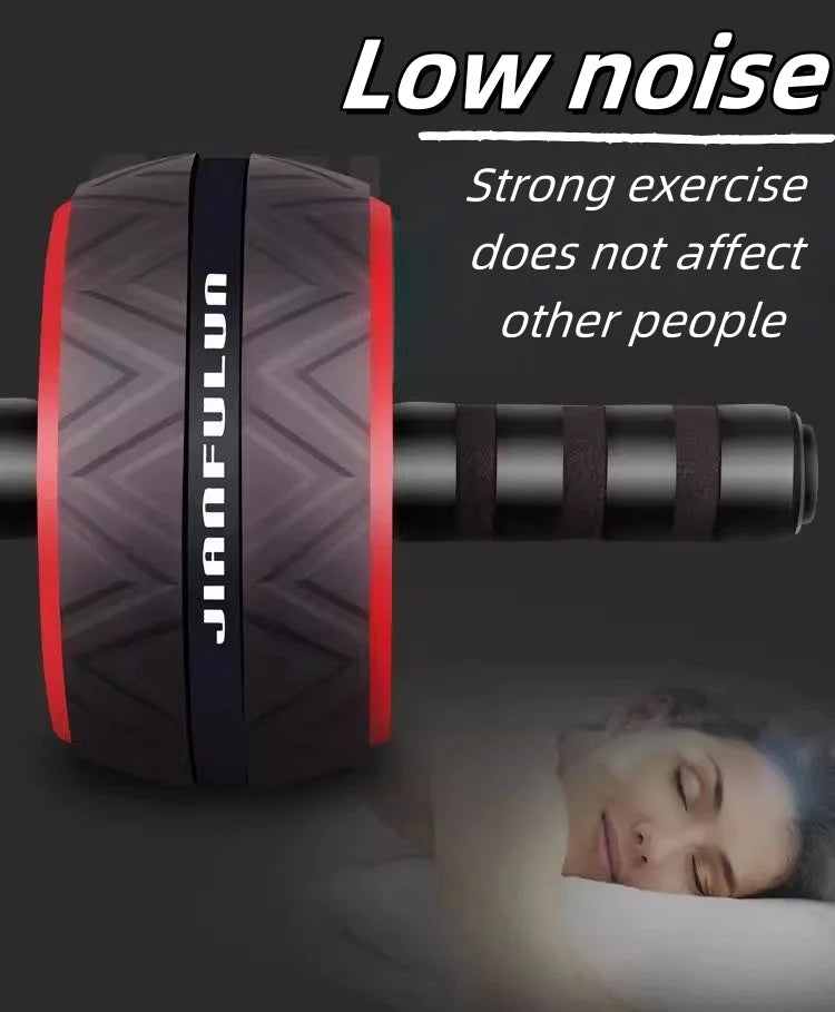 Silent Ab Roller Quiet Core & Abdominal Workout Wheel