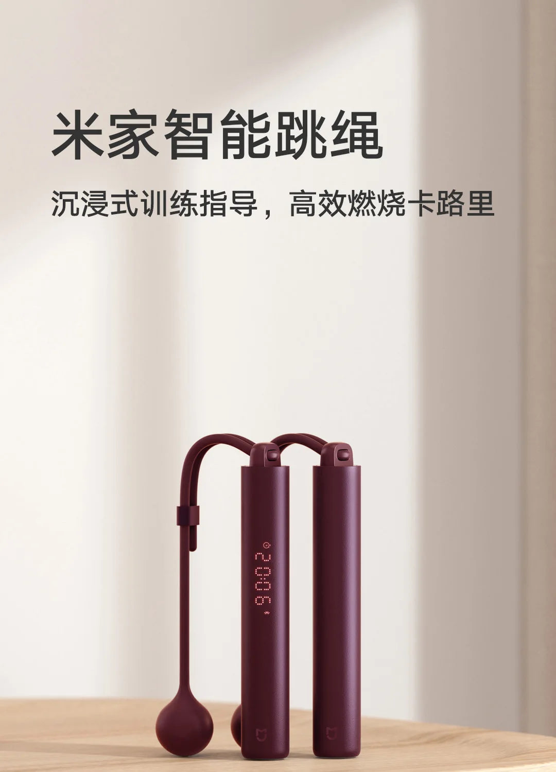 Mijia Smart Skipping Jump Rope XMSR-P803 Counter With Fit App Adjustable Calorie Calculation Sport Fitness Professional