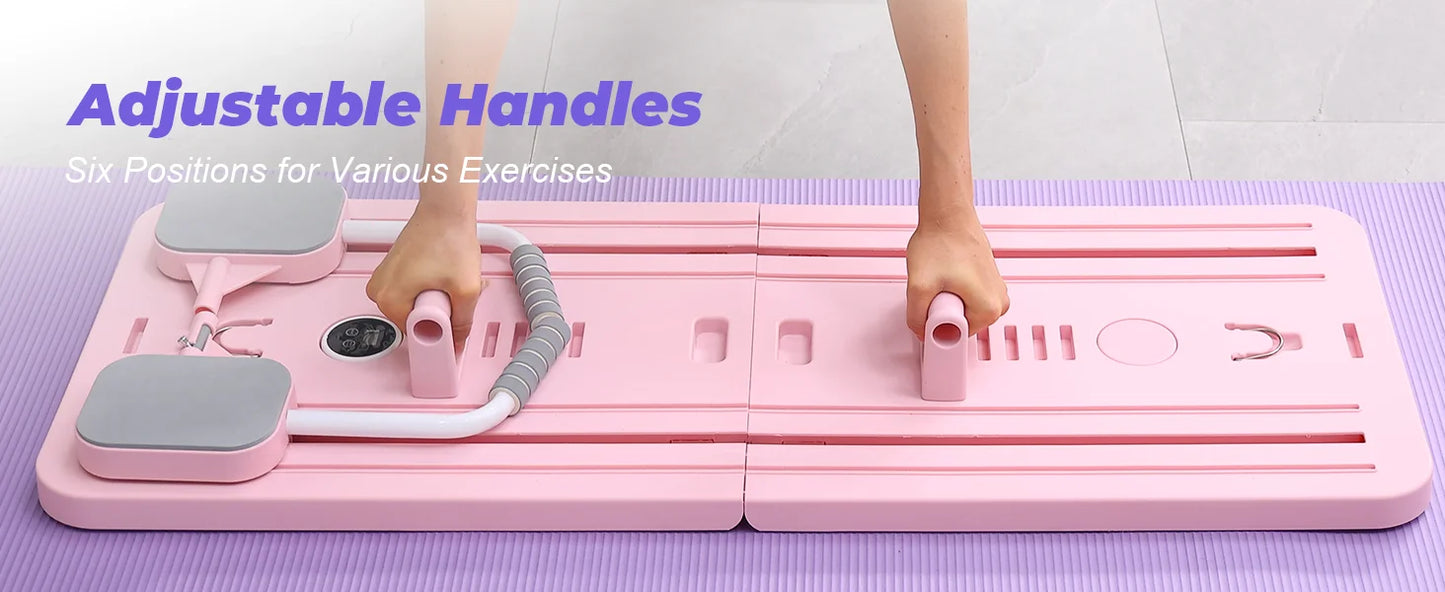Multifunctional Abdominal Board fitness board Push up Board automatic rebound abdominal muscle curling, home fitness equipment