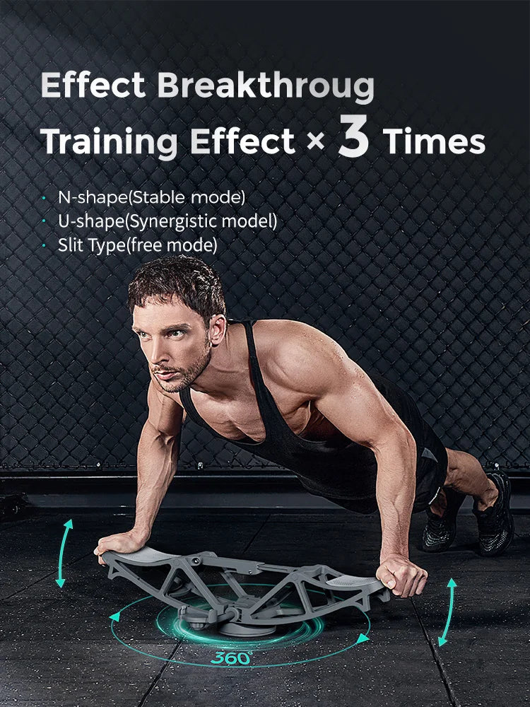 Innstar Push Up Bar Push-ups Stands Board for Bodybuilding Chest Muscles Strength Training Home Gym Push Up Board