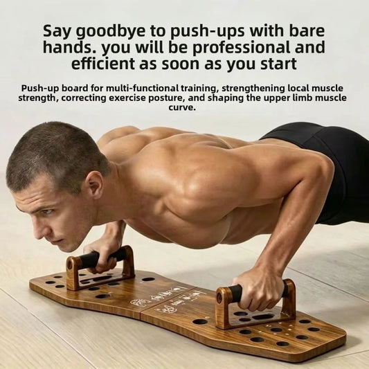 Progression Fitness 12-in-1 Push Up Board – Foldable Chest, Arms & Core Trainer