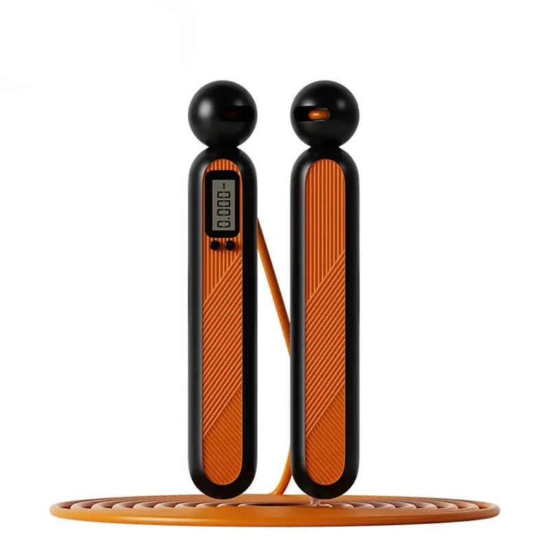 Progression Fitness Cordless Jump Rope – LCD Counter & Anti-Slip Handles