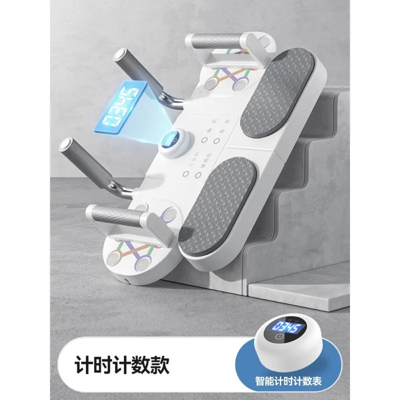Portable Push Up Stand Board Plank Assist Tool Home Gym Exercise Chest Abdominal Muscle Trainer