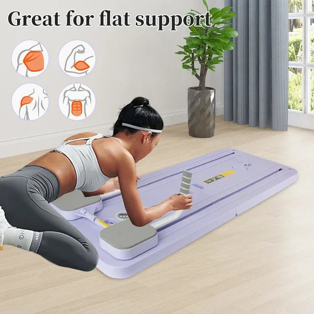 Multifunctional Fitness Board Exercise Pilates Board Push-up Stand Set Fitness and Muscle Training Device Yoga Workout Equipment