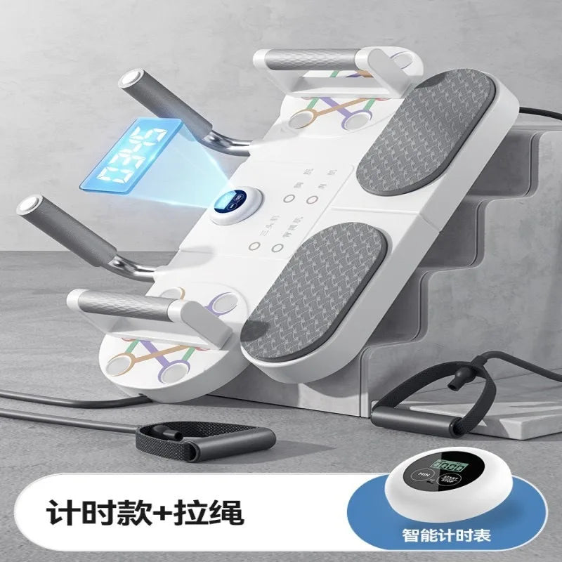 Portable Push Up Stand Board Plank Assist Tool Home Gym Exercise Chest Abdominal Muscle Trainer