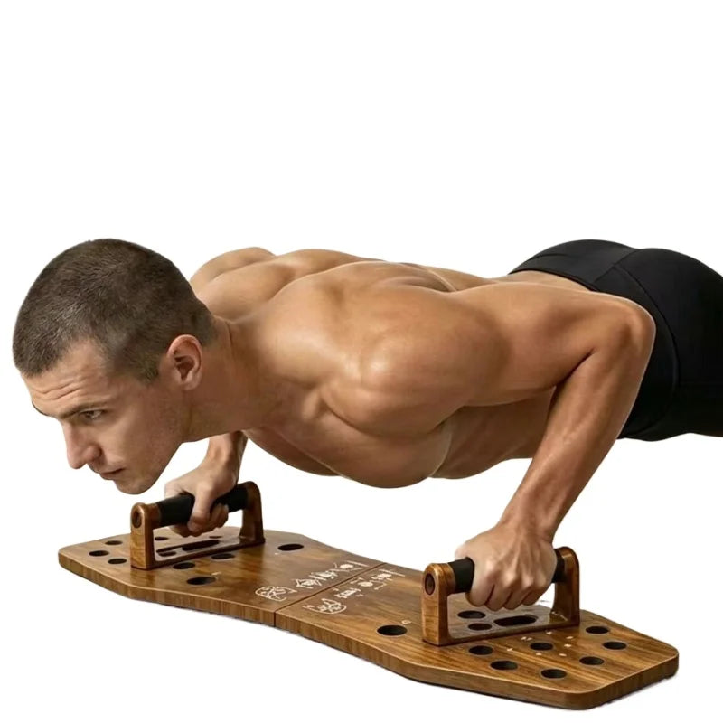 Push Up Board Training Multifunctional Abdominal Muscle Foldable Support Frame Chest Muscle Trainer Tablet Push-Ups Stands
