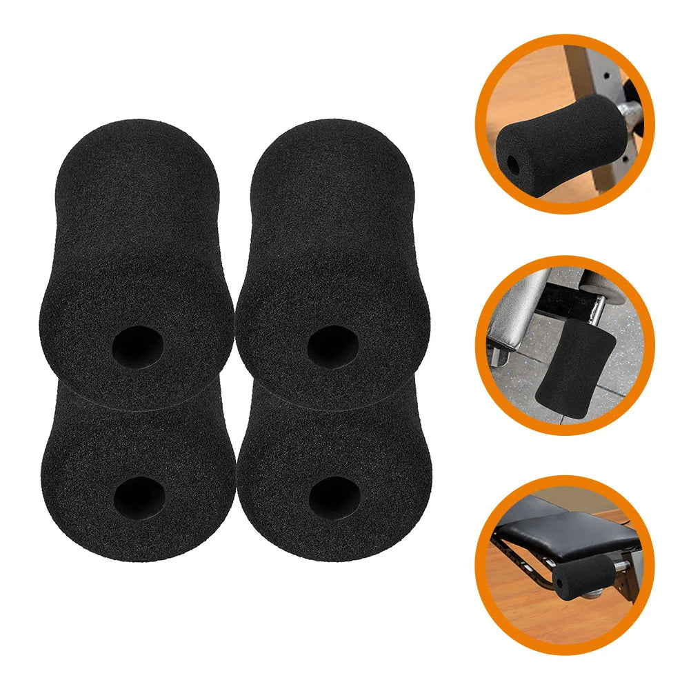 4-Piece Foam Roller Pads – Gym Bench & Equipment Replacement