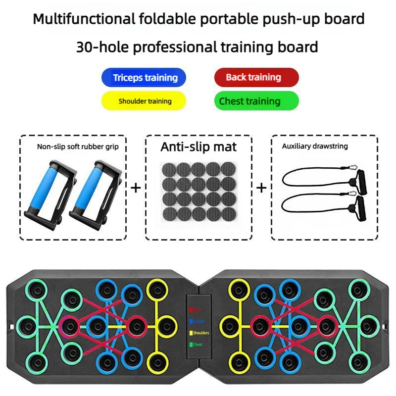 Solid Push Up Board Home Workout Equipment Multi-Functional  Floor Chest Muscle Exercise Professional Equipme