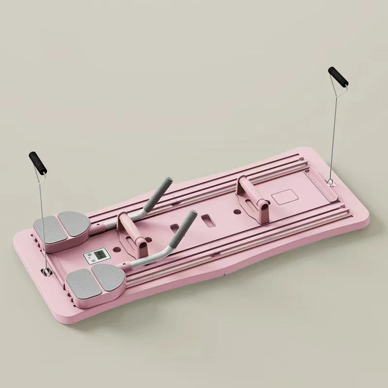 Multifunctional Abdominal Board Home Fitness Equipment Timer Push-up Handles Resistance Band Multifunctional Exercise Equipment