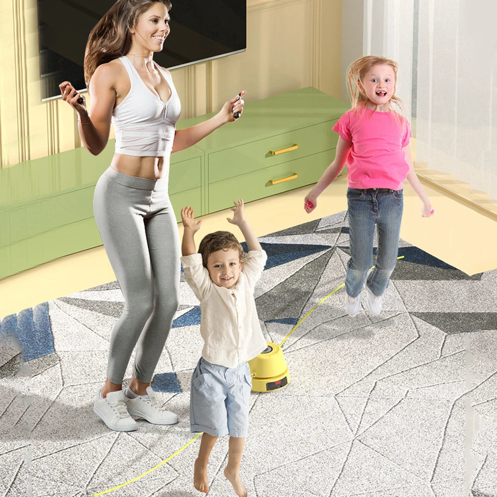 Automatic Jump Rope Machine with Remote Control & Digital Counter