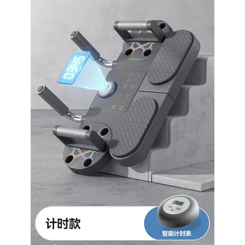 Portable Push Up Stand Board Plank Assist Tool Home Gym Exercise Chest Abdominal Muscle Trainer