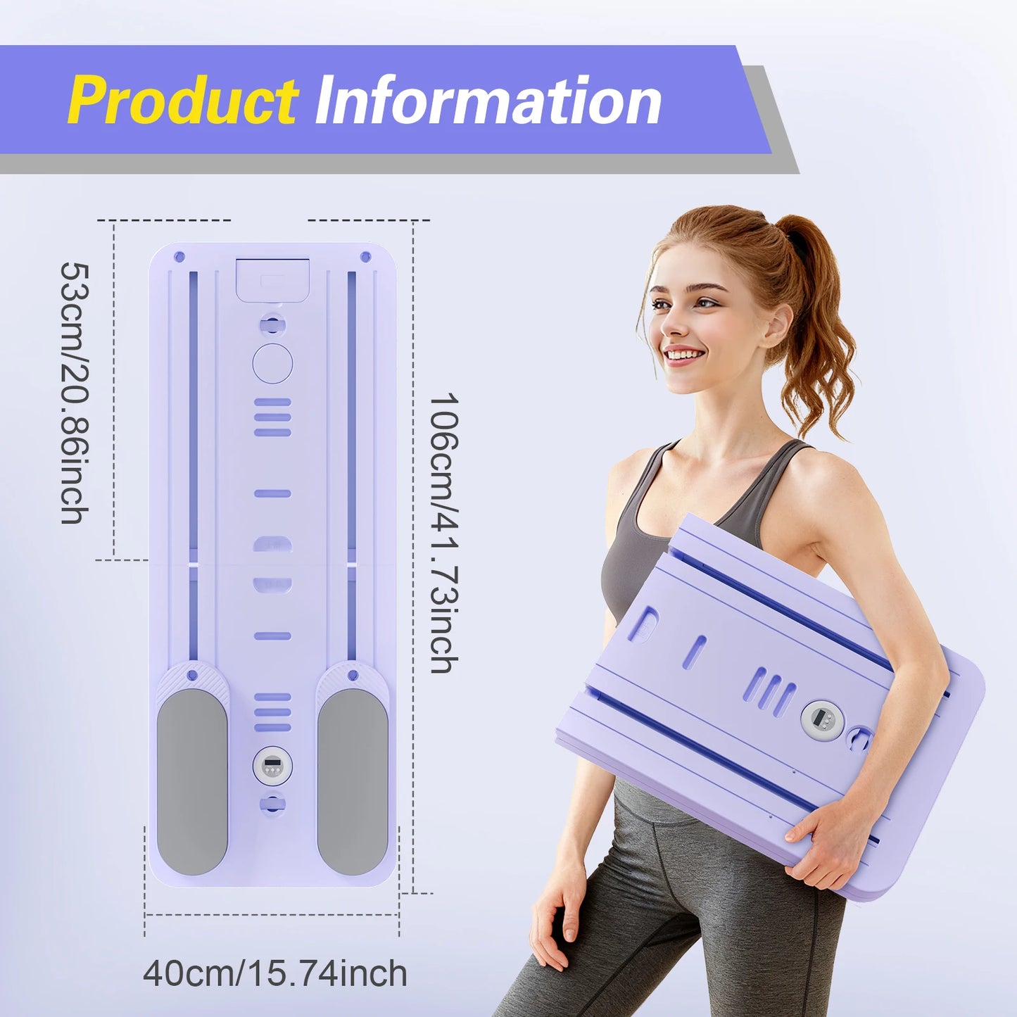 Foldable Pilates Bar for Core & Full-Body Workouts