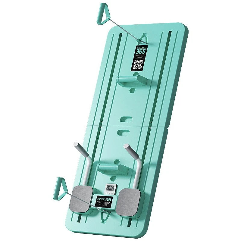 Multifunctional Abdominal Board Home Fitness Equipment Timer Push-up Handles Resistance Band Multifunctional Exercise Equipment
