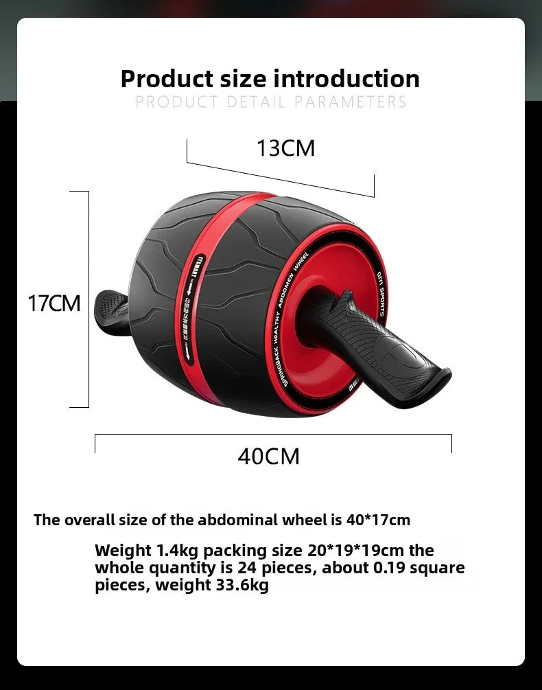 Progression Fitness Rebound Ab Roller – Core Trainer with Knee Pad