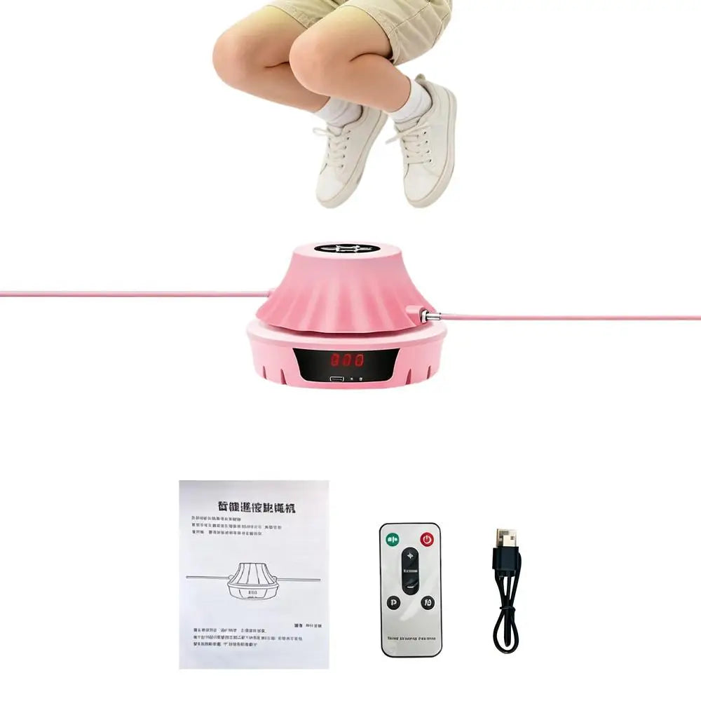 Automatic Jump Rope Machine – Portable Smart Skipping Trainer for Home Fitness