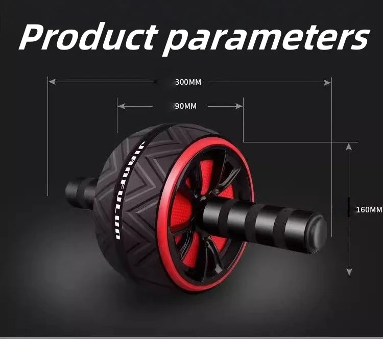 Silent Ab Roller Quiet Core & Abdominal Workout Wheel