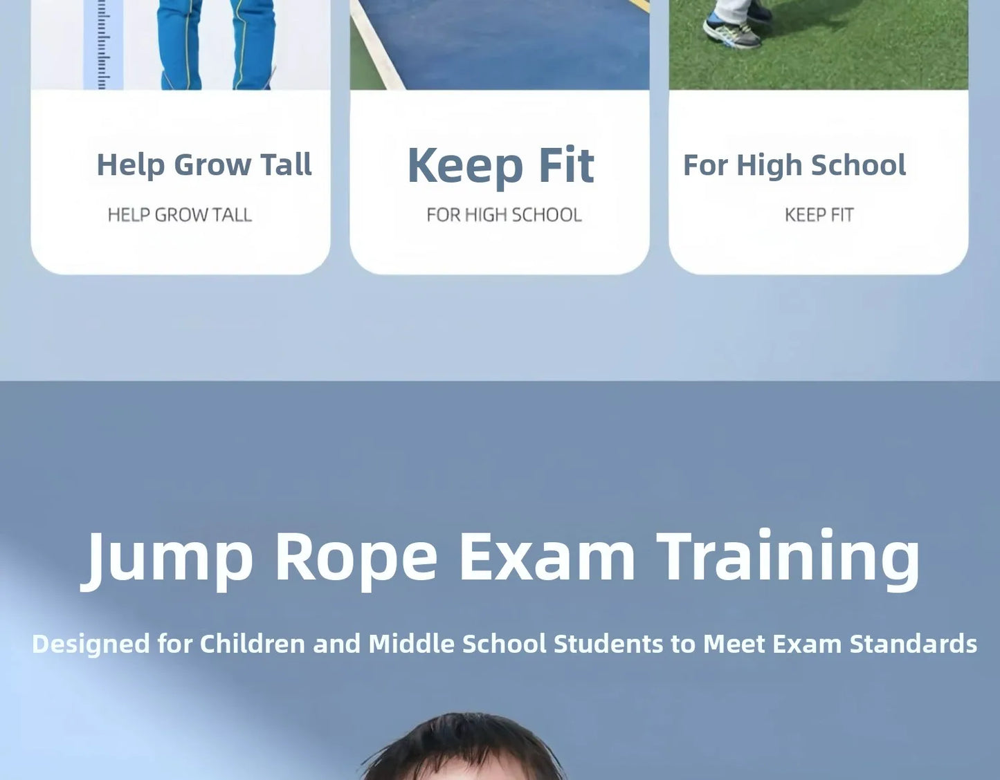 Smart Counting Bamboo Node Jump Rope for Children Middle School Students Special Training for College Entrance Examination Co...
