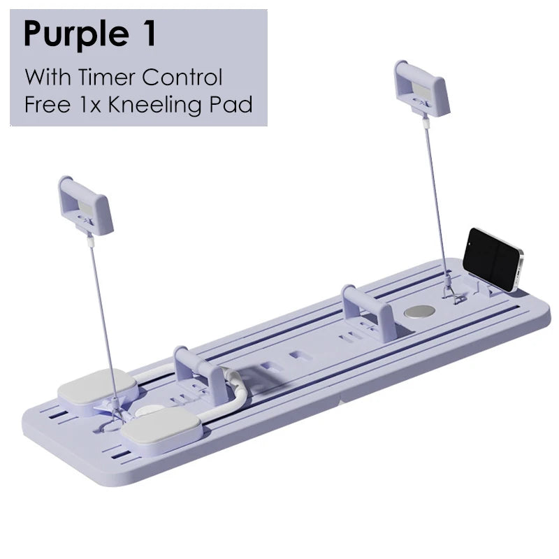 Multifunctional Abdominal Board fitness board Push up Board automatic rebound abdominal muscle curling, home fitness equipment