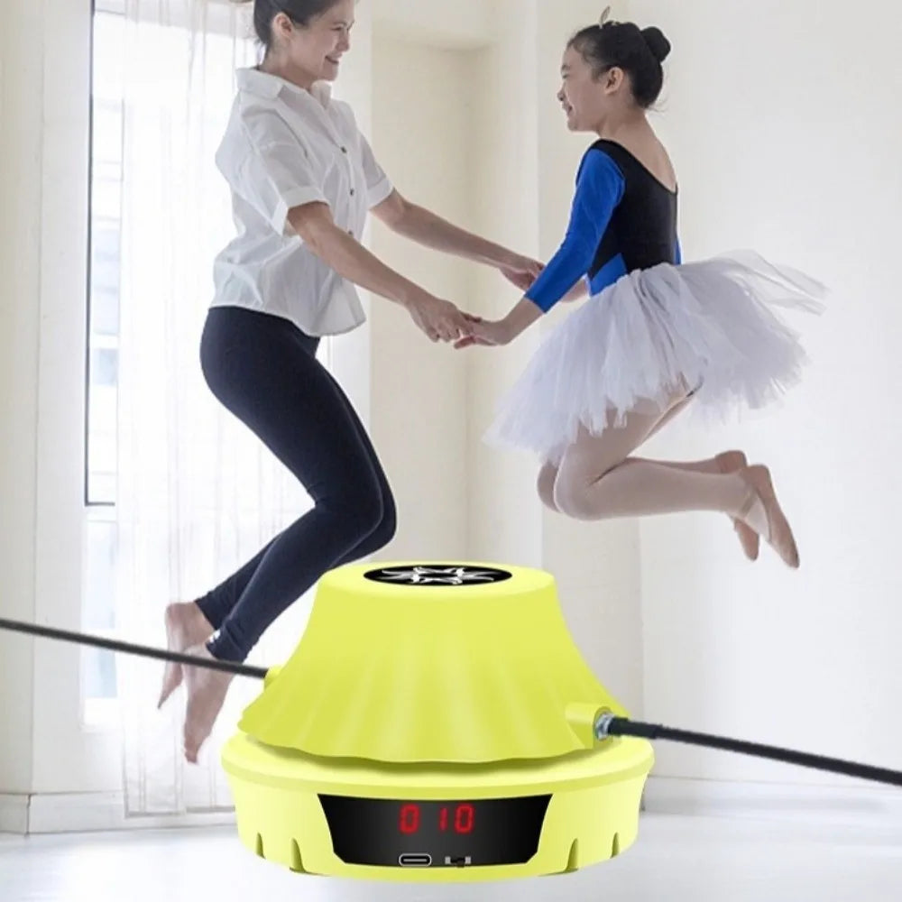 Remote Control Smart Skipping Machine Adjustable Speed LED Display Electric Jump Rope Automatic Counting Dense Structure