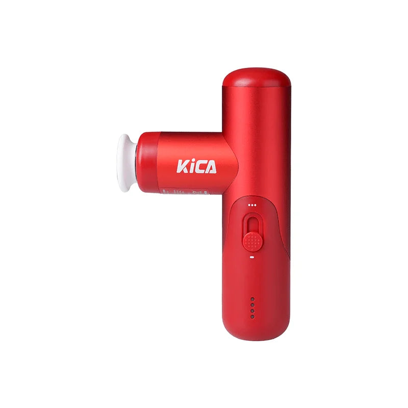 Kica Mini 3 Massage Gun Ultra Light 255g 3000RPM Adjustable Speed 7kg Impact Force 4 Heads Portable Muscle Relaxer