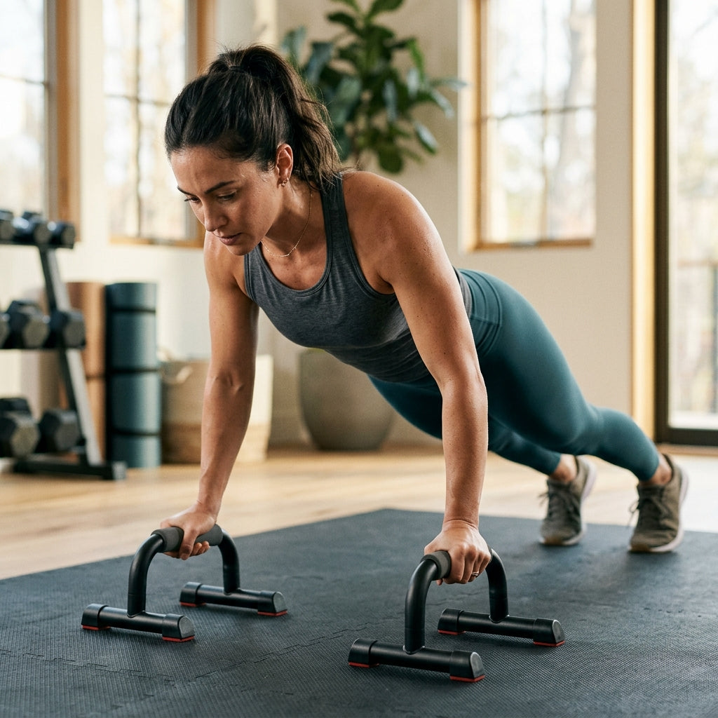 Ergonomic Push-Up Bars for Strength Training