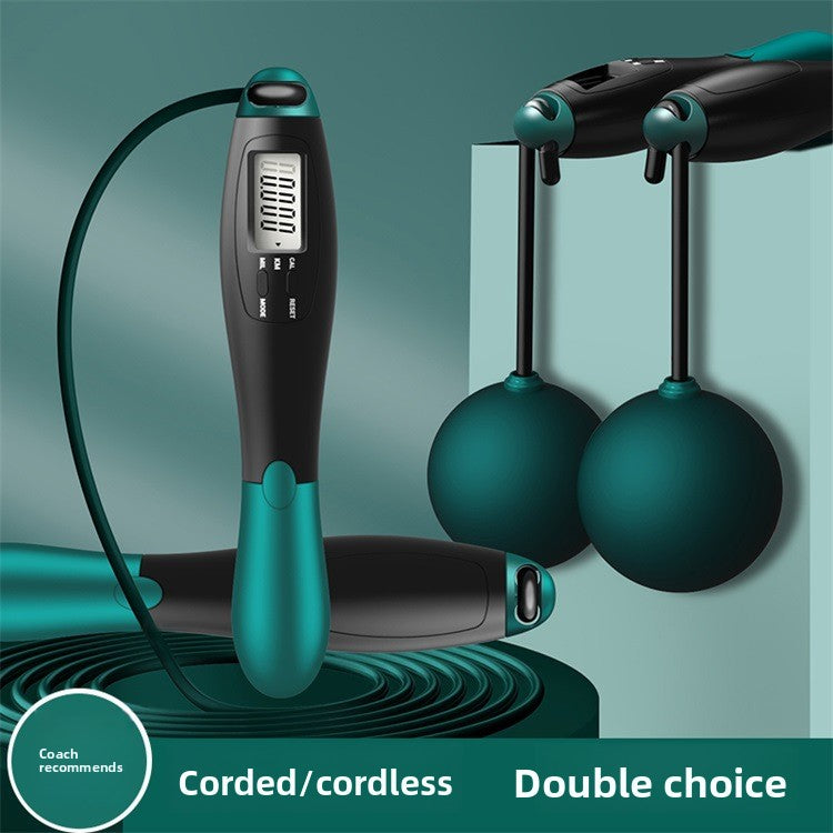 Intelligent Counting Jump Rope with Weighted Ball – Digital Skipping Rope