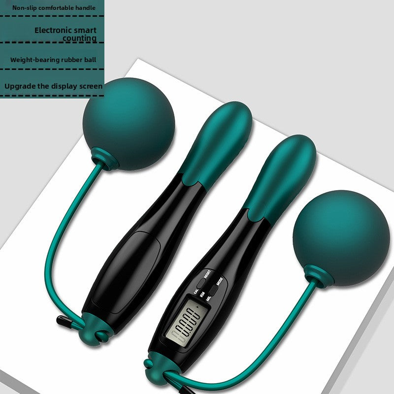 Intelligent Counting Jump Rope with Weighted Ball – Digital Skipping Rope