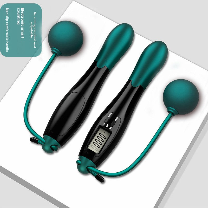 Intelligent Counting Jump Rope with Weighted Ball – Digital Skipping Rope