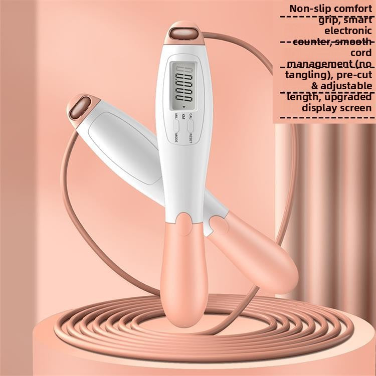 Intelligent Counting Jump Rope with Weighted Ball – Digital Skipping Rope